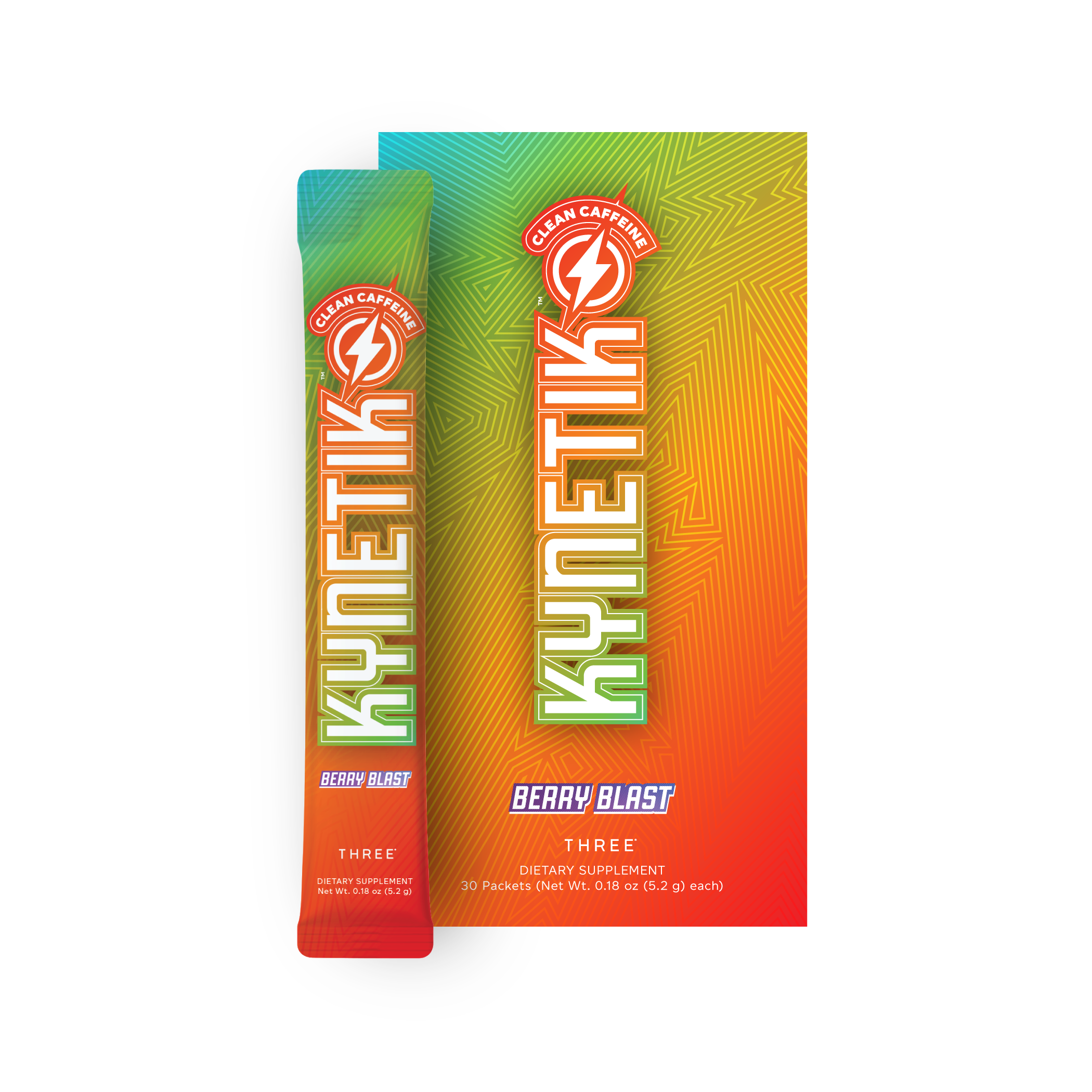 Kynetik Clean Caffeine Berry Blast